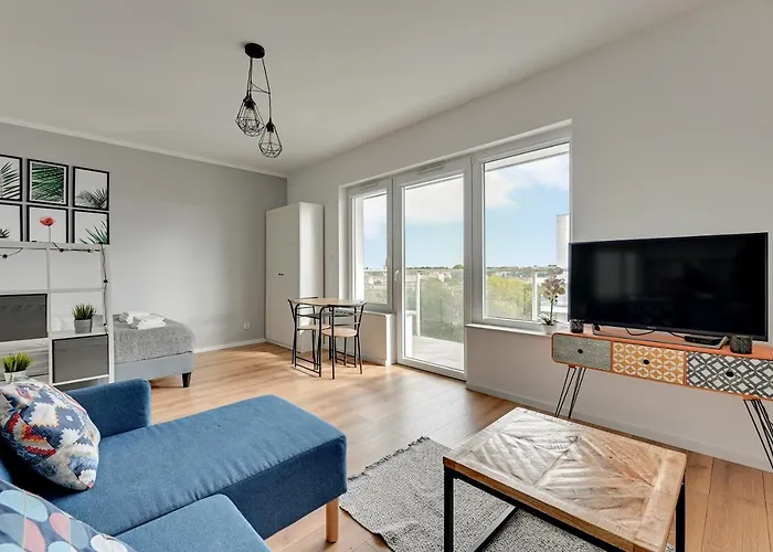 Baltica Brzezno 公寓 格但斯克